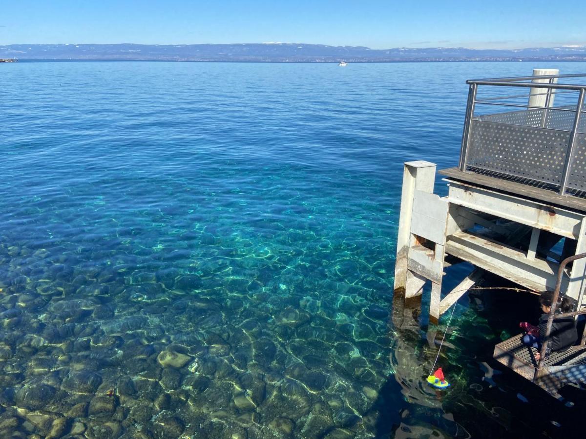Bord De Lac,2 Chambres Superbe Vue Lac 5Mn Evian Lugrin Eksteriør billede